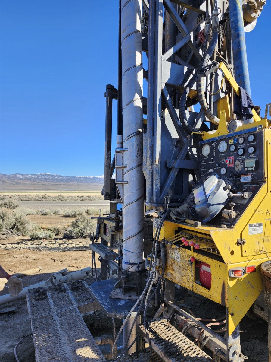 A yellow control panel on a drilling rig